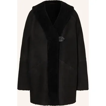 Dámský kabát Loulou De Saison Dámský Kabát Isak, černá, 38