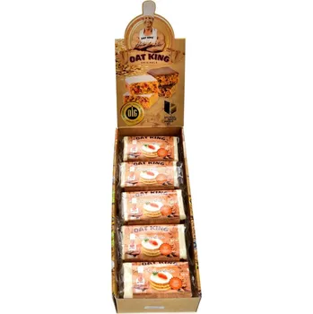 LSP nutrition Oat King Energy bar 10 x 95 g flapjack - carrot cake
