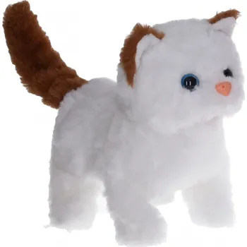 plyšák Jiné Značky Kočka chodící s efekty 16 cm