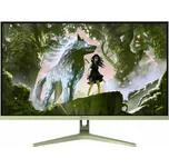 AROZZI NOVA herní monitor 32" 32T2K180 Forest Green/ LED/ 2560x1440/ 180Hz/ IPS/ 1000:1/ 1ms/ 2xHDMI/ DP/ mechově zelený