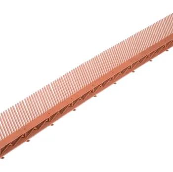 Scobax Okapový hřeben s ventilační mřížkou 100x8 cm RAL 8017 hnědá | cena za ks