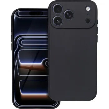 Pouzdro na mobilní telefon OEM Pouzdro na iPhone 17 Pro Max černé – matné TPU, tenké, antiskluzové