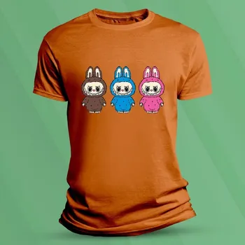 Tričko pro děti Labubu barevní velikost 128 (7-8 let) Oranžová