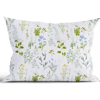 Povlak na dekorativní polštářek Bavlněný povlak na polštář Renforcé 50 × 70 cm – Bianca bílý