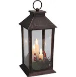 Vánoční lucerna s LED svíčkami 14 x 14…