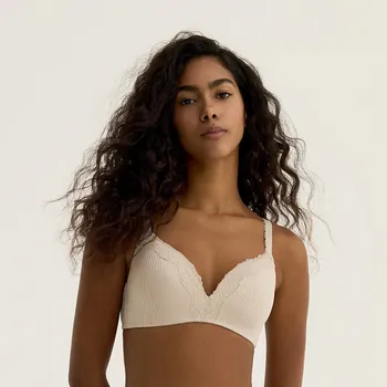 Dámské oblečení Reserved - LADIES` BRASSIERE - tělová - 212EZ-02X - 212EZ-02X-80C