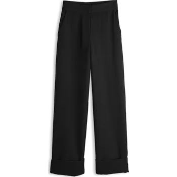 Dámské kalhoty GATE Kalhoty s páskem s vyhnutým lemem 36 625-0617/89