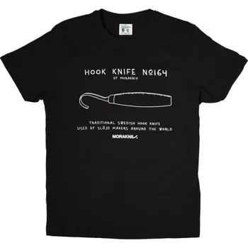 lovecký nůž Morakniv triko T-Shirt Hook Knife 164 S black