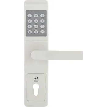 Dveřní kování Kódový zámek dveří verze B, perforace PZ, vzdálenost 88 mm, RAL 9002