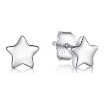 Náušnice Prosperk Stříbrné náušnice pecky minimalistické hvězdičky S4140