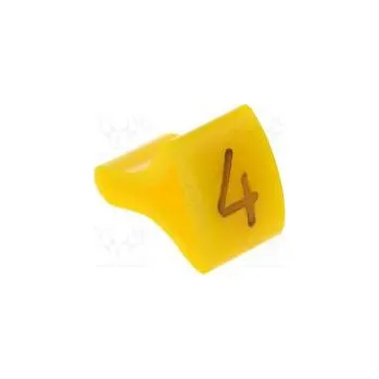 Kabelové značky pro kabely a vodiče Symbol štítku 4 3÷6,5mm