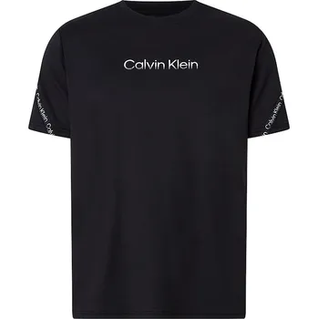 Pánské tričko Pánské tričko Calvin Klein PW SS - black beauty Černý (S)