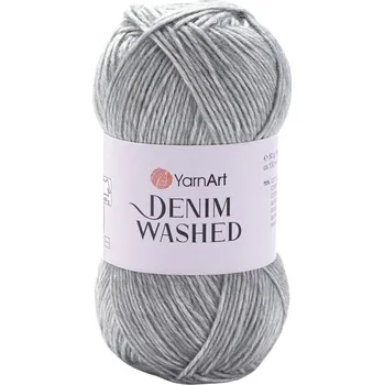 Příze Yarn Art Denim Washed 908 Grey Pletací příze