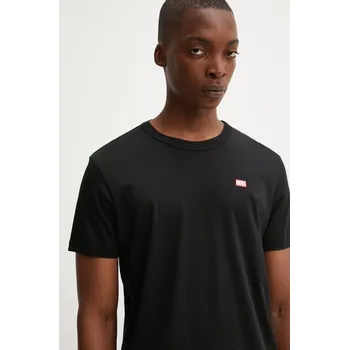 Bavlněné tričko Diesel T-MIEGOR-K77 A14819.0SKAF černá 99X, vel. XL