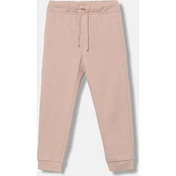 Chlapecké kalhoty Dětské bavlněné tepláky United Colors of Benetton růžová barva, 3J70GF01N 3J70GF01N.P.Season.9BYA 03X, vel. 90