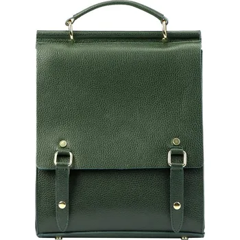 Městský batoh Dámský kožený batoh Luka zelený (KZ2238203) 8l