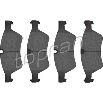 Brzdová destička Sada brzdových destiček, kotoučová brzda TOPRAN 401 934