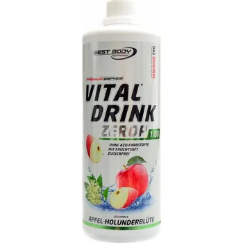 Sirup Best Body nutrition Vital drink Zerop 1000 ml - jablko s bezovým květem