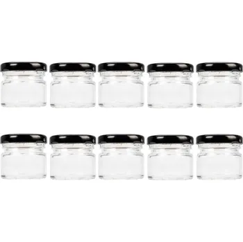 Zavařovací sklenice Sklenice zavařovací 30ml s víčkem 43, 10ks