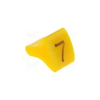 Kabelové značky pro kabely a vodiče Symbol štítku 7 3÷6,5mm