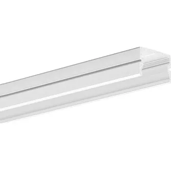 LED lišta LED hliníkový profil KLUŚ SILER bílý lak 3m