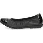 Caprice balerína 9-22152 BLACK COMB.LAK, velikost 42