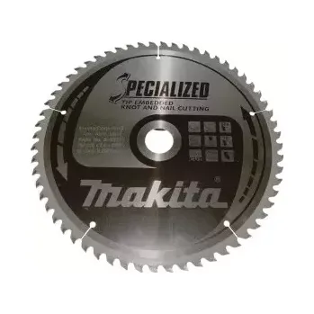 Příslušenství k pile B-33211 Kotouč pilový dřevo SPECIALIZED se zapuštěnými zuby 270x2.6x30mm 60Z Makita