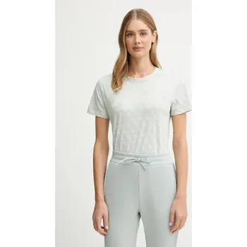 Dámské tričko Bavlněné tričko Guess RHOMBUS dámské, V5BI14 I3Z14 V5BI14.I3Z14 zelená 07E, vel. XXS