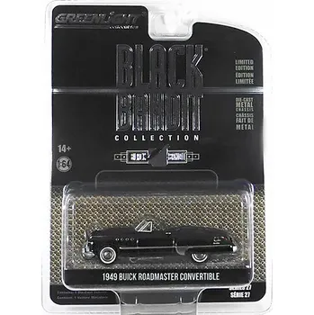 autíčko Buick Roadmaster Black Bandit 1949 1:64 Buick Roadmaster Convertible Cabriolet - kovový model 1/64