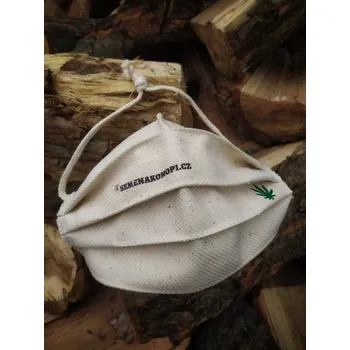 rouška CzechSeedBank.eu Rouška z konopí
