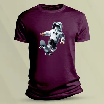 Dětské bavlněné tričko Roblox skin 2 velikost 152 Vínová