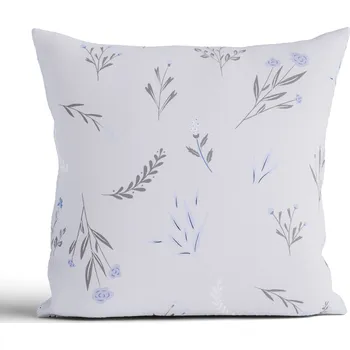 Povlak na dekorativní polštářek Bavlněný povlak na polštář Renforcé 40 × 40 cm – Chloe šedý