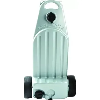 Barel Přenosná odpadní nádrž Wastemaster, 38 l, stříbrná