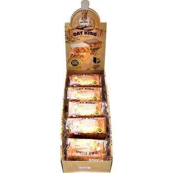 LSP nutrition Oat King Energy bar 10 x 95 g flapjack - super banana