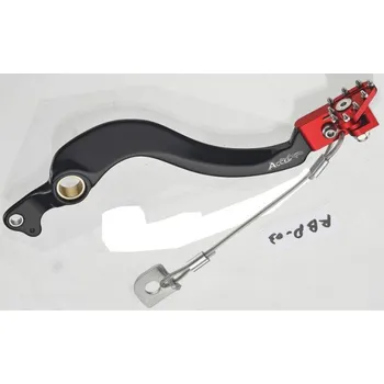 ACCEL páka nožní brzdy HONDA CRF 450R 02-18, CRF 250R 04-18 barva červená (ACCEL páka nožní brzdy HONDA CRF 450R 02-18, CRF 250R 04-18 barva červená)