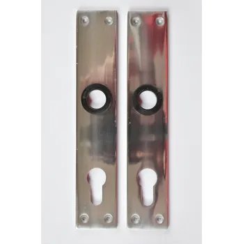 Dveřní kování KOMAS Štíty dveřní hliníkové V72 K489