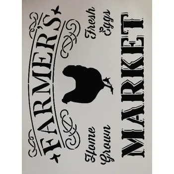 Šablona plastová pro kreativní tvoření - A3 - AB006