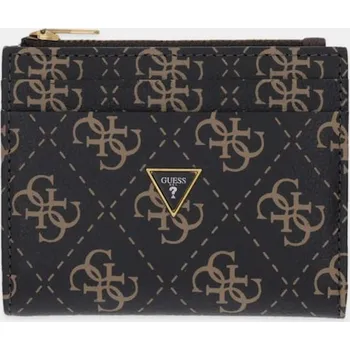 Peněženka Kožená peněženka Guess MILANO pánská, hnědá barva, SMMALO LEA03 SMMALO.LEA03 88X, vel. ONE SIZE