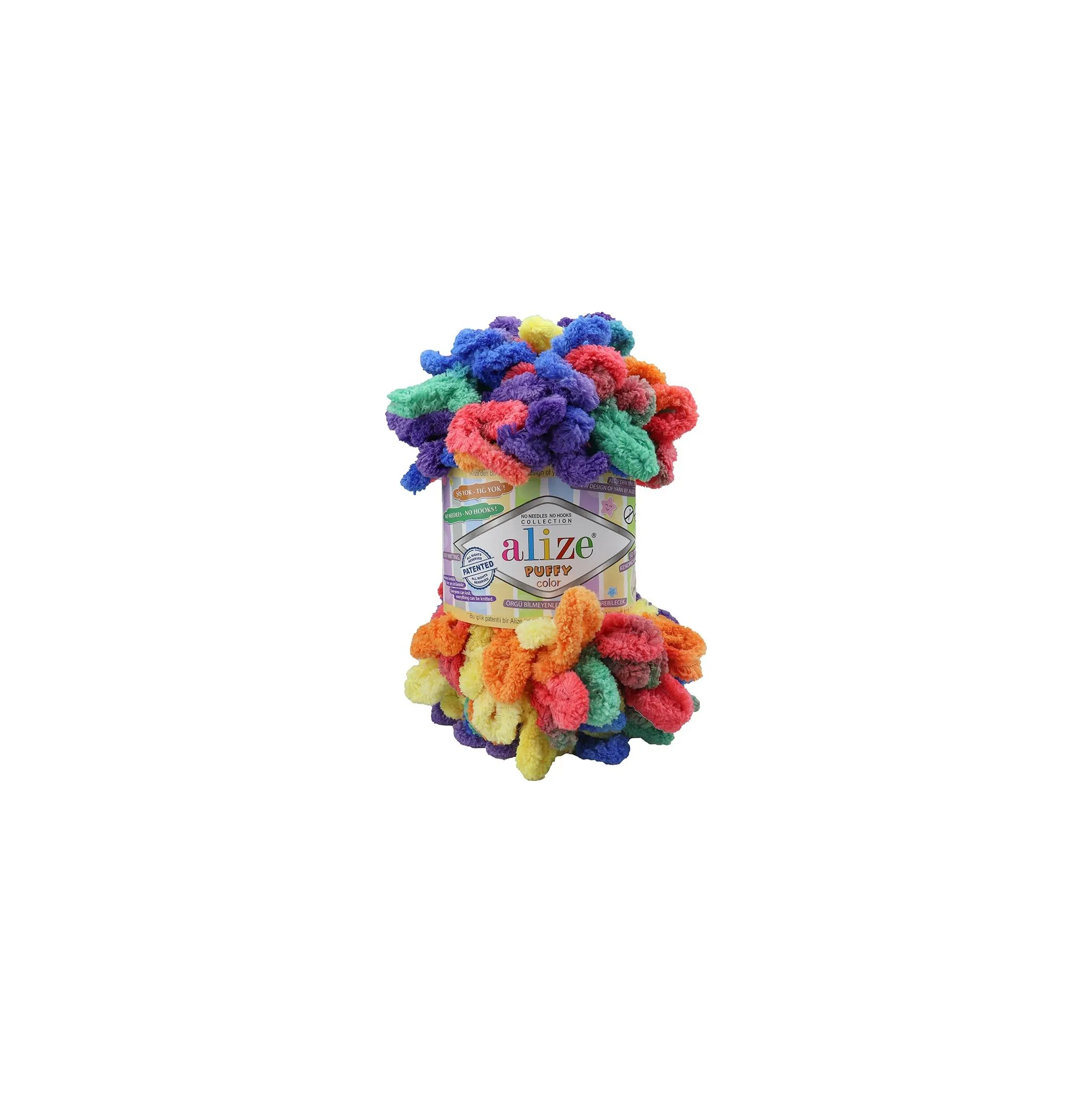 Fotografie 2 - Příze Alize Puffy Color 6511