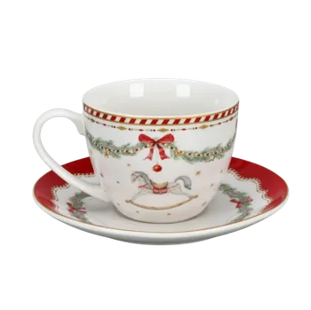 Vánoční dekorace Porcelán s vánočním dekorem