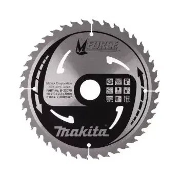 Pila B-32079 Kotouč pilový dřevo MFORCE 210x2.3x30mm 40Z Makita