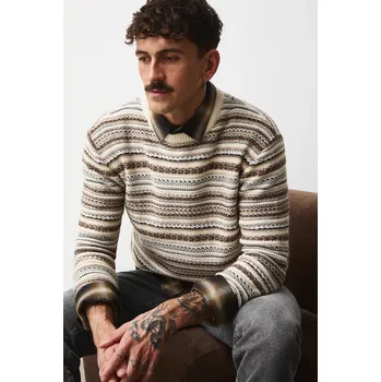 Dámský svetr Svetr s příměsí vlny Medicine RW25-SWM908 béžová 08A, vel. XL