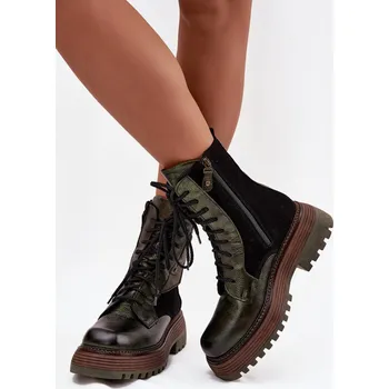 Dámská zimní obuv Šněrovací vyšší model 219391 Step in style 40