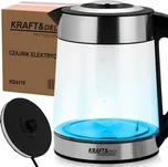 Kraft-Dele Elektrická konvice 2500 W 2 l s regulací teploty kd4119