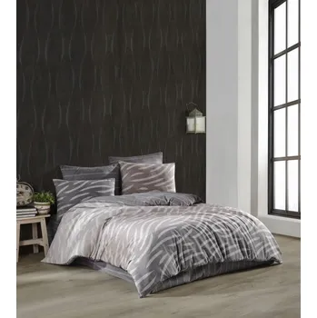 Povlečení B.E.S. - Petrovice, s.r.o. Povlečení BAVLNA RENFORCE GOLD - Prime Brown Rozměr: 200 x 220 + 2x 70 x 90