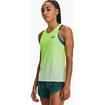 Dámské běžecké tílko Under Armour Rush Cicada Singlet žluté 1378404