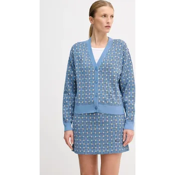 Dámské oblečení Kardigan Kenzo FF52CA4943CO.64 modrá 55X, vel. M