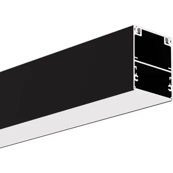 LED lišta LED hliníkový profil KLUŚ INTER-PLUS anoda černá 2m