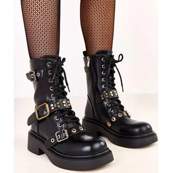 Dámská zimní obuv Šněrovací vyšší model 219636 Solea 40