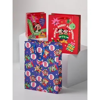 Sinsay - Sada 3&nbsp;dárkových tašek Mickey Mouse - vícebarevná - 410FX-MLC - 410FX-MLC-ONE